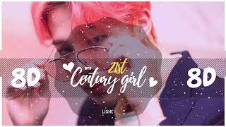 ⚠️ 8D AUDIO BTS  21ST CENTURY GIRL 💜 USE HEADPHONES 🎧 BASS BOOSTED  방탄소년단 [upl. by Ardet]