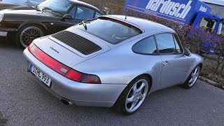 Porsche 911 Carrera 993  Motorworld Böblingen [upl. by Hoover342]