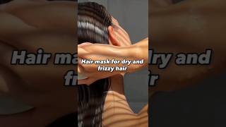 Hair mask dry and frizzy hair🌸 hairmask haircare shortvideo youtubeshorts [upl. by Ansley]