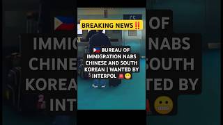 Philippine Immigration Arrests Interpol Fugitives [upl. by Yousuf]