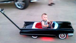 Brady Cash Custom Cadillac Baby Stroller [upl. by Assilem]