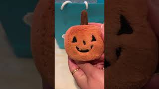 Unboxing the Jellycat Pumpkin Plush from the Halloween Collection 🎃  Galeries Lafayette Paris Find [upl. by Flanagan708]