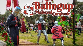 The BEST RenFaire in WA  Balingup Medieval Carnivale 2023 [upl. by Ajnat]