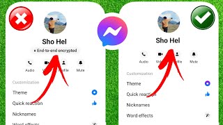 How to Remove Endtoend encryption in Messenger  Turn Off Endtoend encryption in Messenger [upl. by Eninahpets]