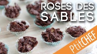 Recette Roses des sables Ptitchefcom Pas à pas Stop Motion [upl. by Llerrit]