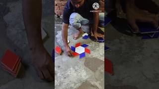 😱 Outstanding floor tiles design shorts [upl. by Jarlath]