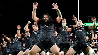 Māori All Blacks perform their haka against Ireland [upl. by Lessirg365]