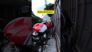 Detik2 Althaf nyebur got althafmotovlog motivation yamahar6 [upl. by Lrat]