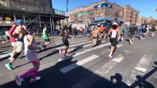 TCS NYC Marathon at 86 St4 Av bryancandia479 needs to see this [upl. by Yssak]