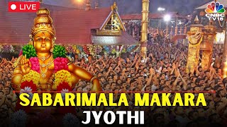 Sabarimala Makaravilakku 2024 LIVE Makara Jyothi In Sabarimala 2024  Jyothi Darshanam  N18L [upl. by Gorski]