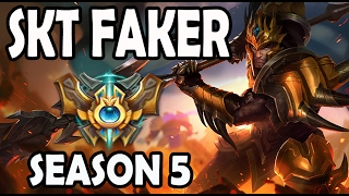 SKT T1 Faker Jarvan IV vs Viktor MID Ranked Challenger Korea [upl. by Elimaj]