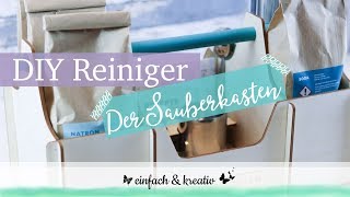 DIY Reiniger  Putzmittel mit dem Sauberkasten selber machen  Die Ordnungsfee [upl. by Ramuk]