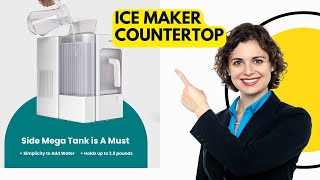 Gevi Adella Gemi Nugget Ice Maker Countertop review best amazon products buy it [upl. by Ainel69]