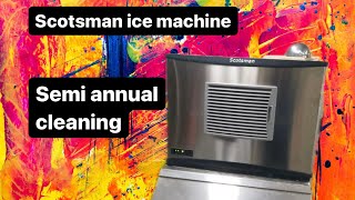 Scotsman ice machine cleaning [upl. by Sharma]