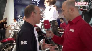 Eicma 2013 New 2014 Triumph Thunderbird [upl. by Pirnot393]