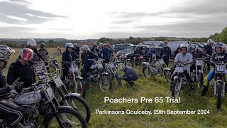 Poachers Pre 65 Trial at Parkinsons Goulceby Sept 2024 [upl. by Waki]