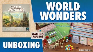 World Wonders  Unboxing [upl. by Judd]