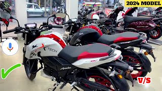 New 2024 Model TVS Apache RTR160 4V With New Updates amp Price 👑  2024 Apache RTR160 4V Exhaust Note [upl. by Dnomayd]