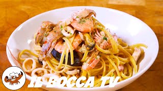 667  Linguine allo scoglioa pranzo è ciò che voglio primo piatto di mare facile e sfizioso [upl. by Garcia]