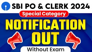 SBI Notification 2024  SBI Recruitment 2024 Eligibility Selection Process Qualification [upl. by Arihay]