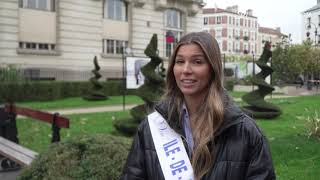 Interview de Lara Lourenço  Miss IledeFrance 2020 [upl. by Ahsikan]