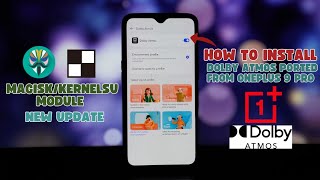 How to Install Dolby Atmos OnePlus 9 Pro Magisk Module Android 11 [upl. by Mishaan]