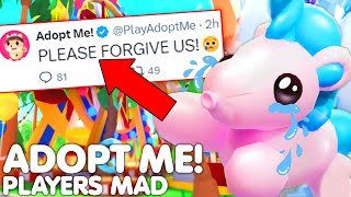 ⚠️ADOPT ME HUGE DRAMA…😬PLAYERS UPSET BECAUSE OF THE NEW PETS UPDATE ROBLOX [upl. by Auqenes]