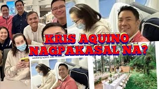 KRIS AQUINO NAGSALITA NA SA KASAL SA DOKTOR [upl. by Akcirahs]