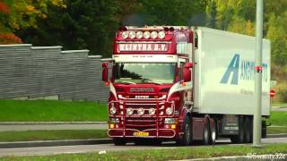 Scania R620 SUPER V8 Klintra BV Straight Pipes [upl. by Sallad428]