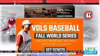 Chattanooga Lookouts to host fall world series exhibition game [upl. by Hube510]