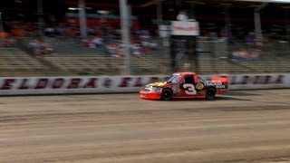 NCWTS GarageCam debuts at Eldora Speedway 2013 [upl. by Gurango271]