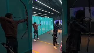 Test your archery skills at Rec Room Mississuaga for less than 5 [upl. by Inoek]