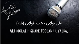 Ali Molaei  Shabe Toolani Yalda Karaoke  علی مولایی  شب طولانی یلدا کارائوکه [upl. by Sela]