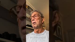 Eric Claptons hearttouching confession on John Mayall quotof having him saved him from Oblivionquot [upl. by Avihs283]