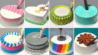 1000 Quick amp Easy Cake Decorating Technique Compilation  Most Satisfying Chocolate Cake Recipe [upl. by Genni]