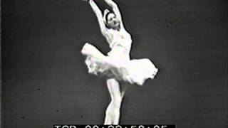 Eter Chabukiani Dying Swan 1954 Moscow Bolshoi Theatre [upl. by Llij]