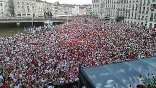 Fêtes de Bayonne 2018  les festayres réalisent le quotPaquitoquot [upl. by Ihtraa]