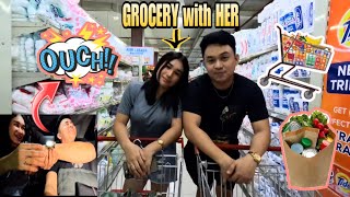 PINAG GROCERY NATIN SILA CARLA AT ROSEANN  TEAM KALINGAP  JOMCAR [upl. by Pernell]