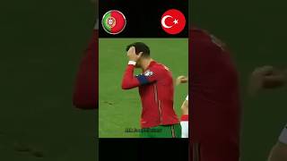 Portugal Vs Turkey World Cup Qualifiers 2022 match highlight Ronaldo Score 💥🇵🇹 shorts football [upl. by Zehc113]