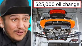 Mechanic Reacts to Expensive Supercar Repairs [upl. by Alston651]