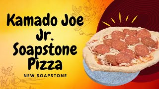 Kamado Joe Soapstone Unboxing And Pizza Cook [upl. by Zohara925]