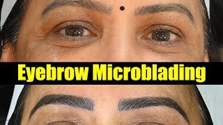 MICROBALDING CUSTOMER REVIEW  MICROBLADING EYEBROWS BEFORE amp AFTER Contact 8593056222 shorts [upl. by Calida]