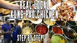 How To Make Kung Pao Chicken The Real Way Made in China Chinese Food [upl. by Nna22]