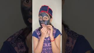 Charcoal peel off Maskshortvideos shorts viral [upl. by Matthieu]