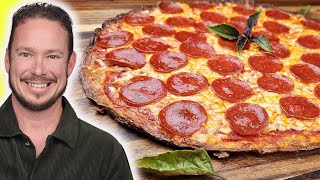 The LAST Keto Pizza Recipe Youll EVER NEED [upl. by Marmaduke897]