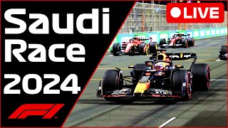 🔴F1 LIVE  Saudi Arabia GP RACE  Commentary  Live Timing [upl. by Eliak496]