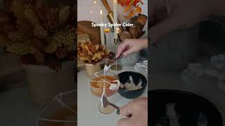 Try spooky spider cider You know to just add a bit of a sugary mess because thats what we need 🤣 [upl. by Orlanta128]