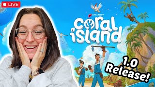 🔴 Farm Animals House Upgrades amp MONAAYY  Coral Island Ep 3 [upl. by Ettesus]