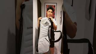 Custom Golf Bag Unboxing 😍 [upl. by Esiuolyram]