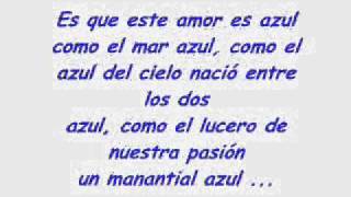 Cristian CastroAzul Letra [upl. by Henriette338]